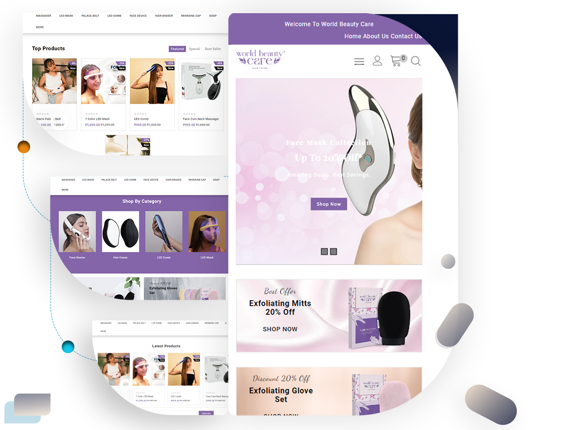 OndevWebs Beauty Client Image OndevWebs Beauty Client Image